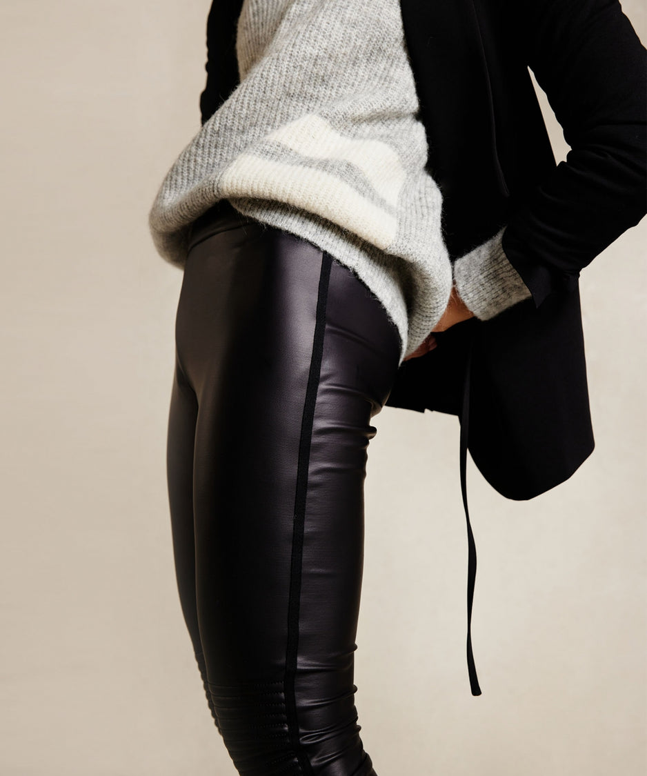 THE BIKER LEGGINGS | black