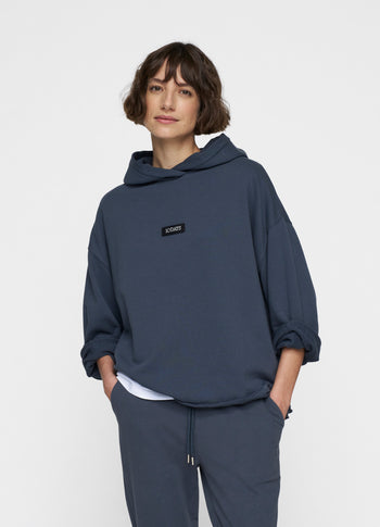 statement hoodie | yale blue