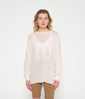 tunic mesh | ecru