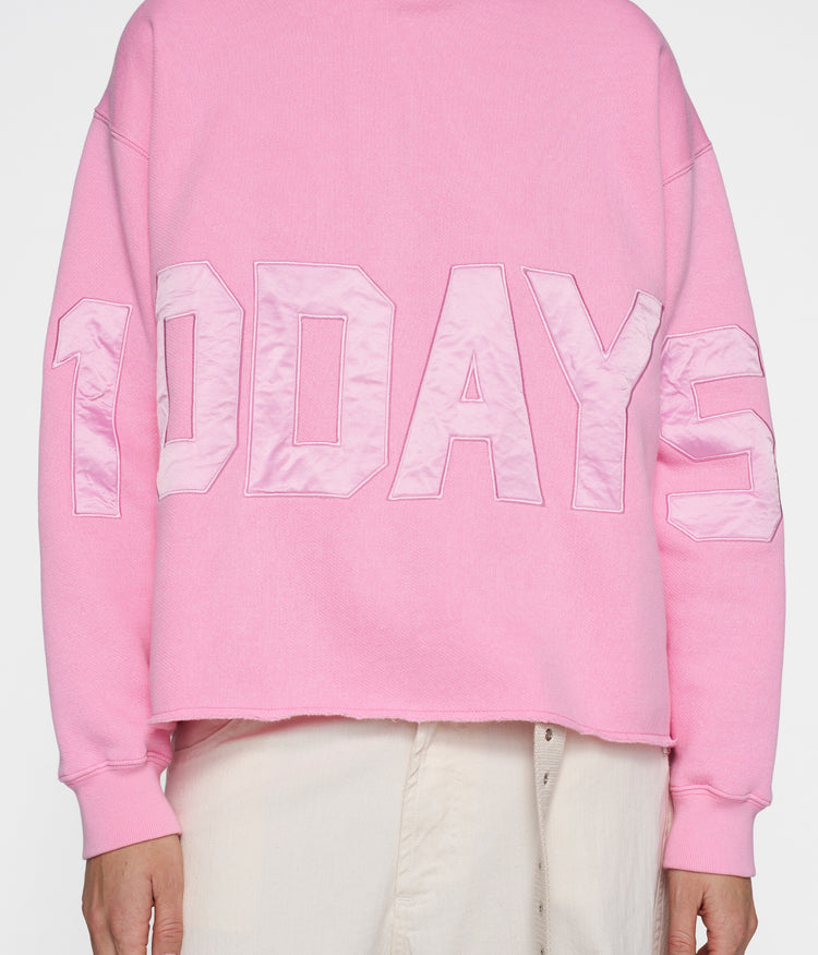 statement logo hoodie | pink