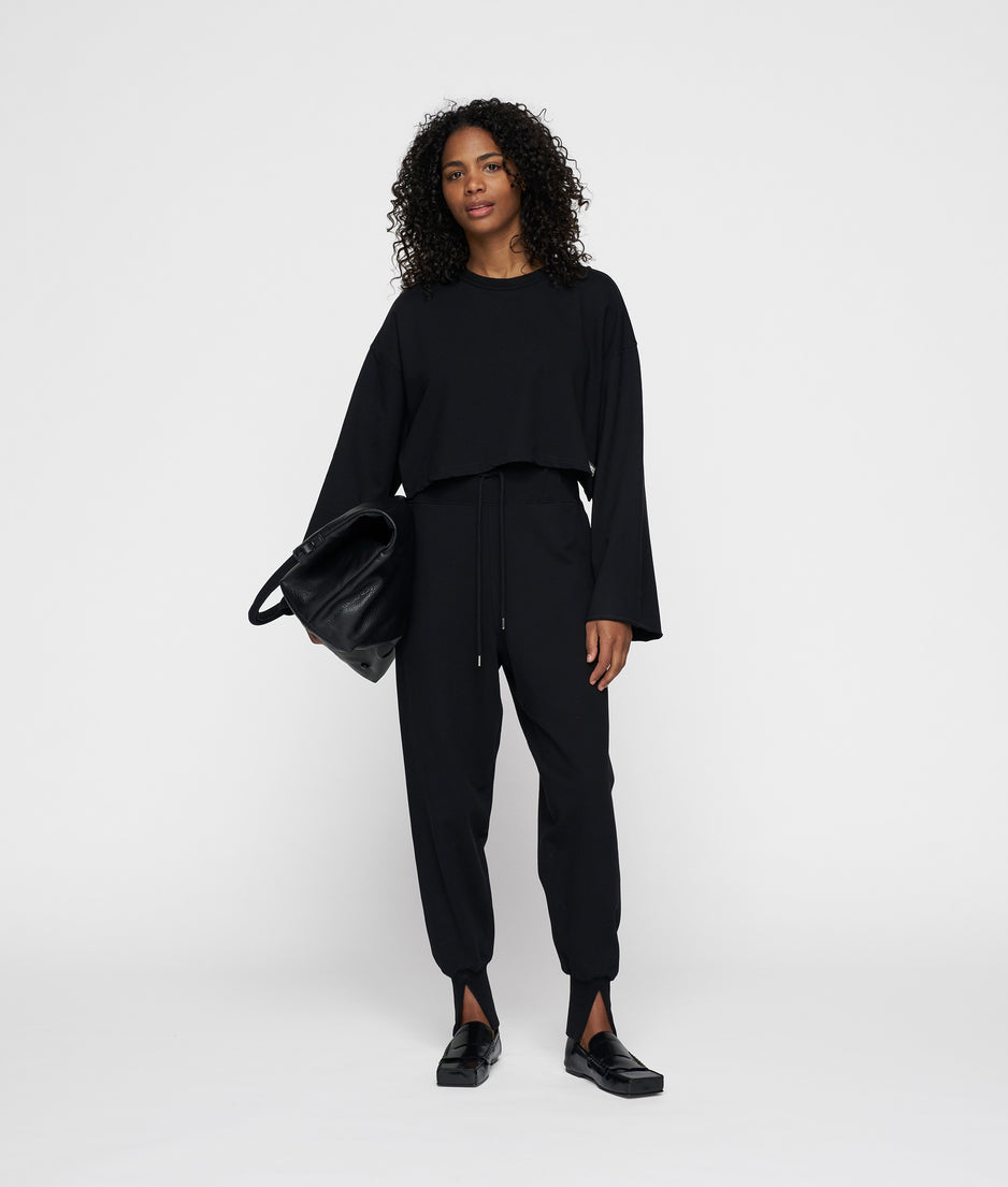 ballet jogger | black