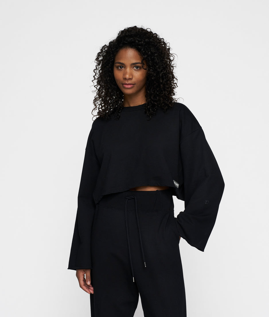 kimono sweater | black