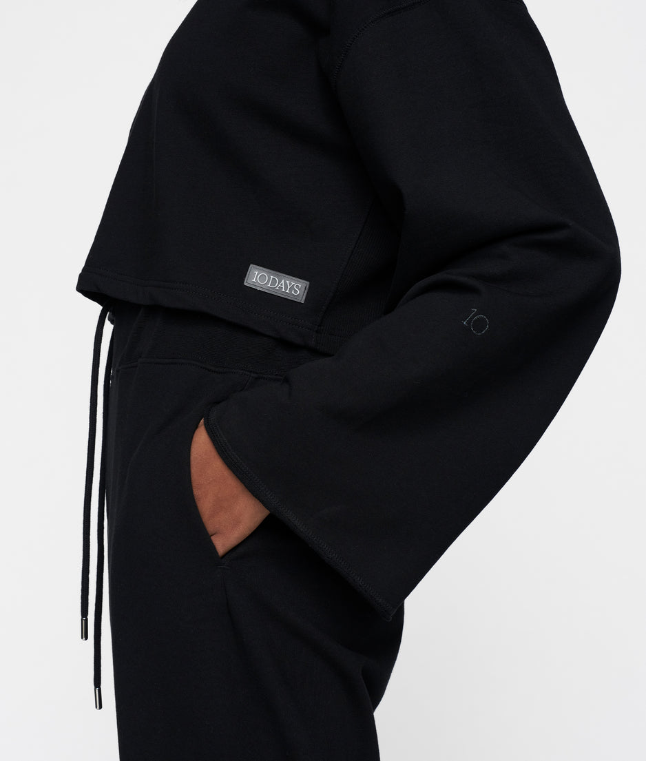 ballet jogger | black