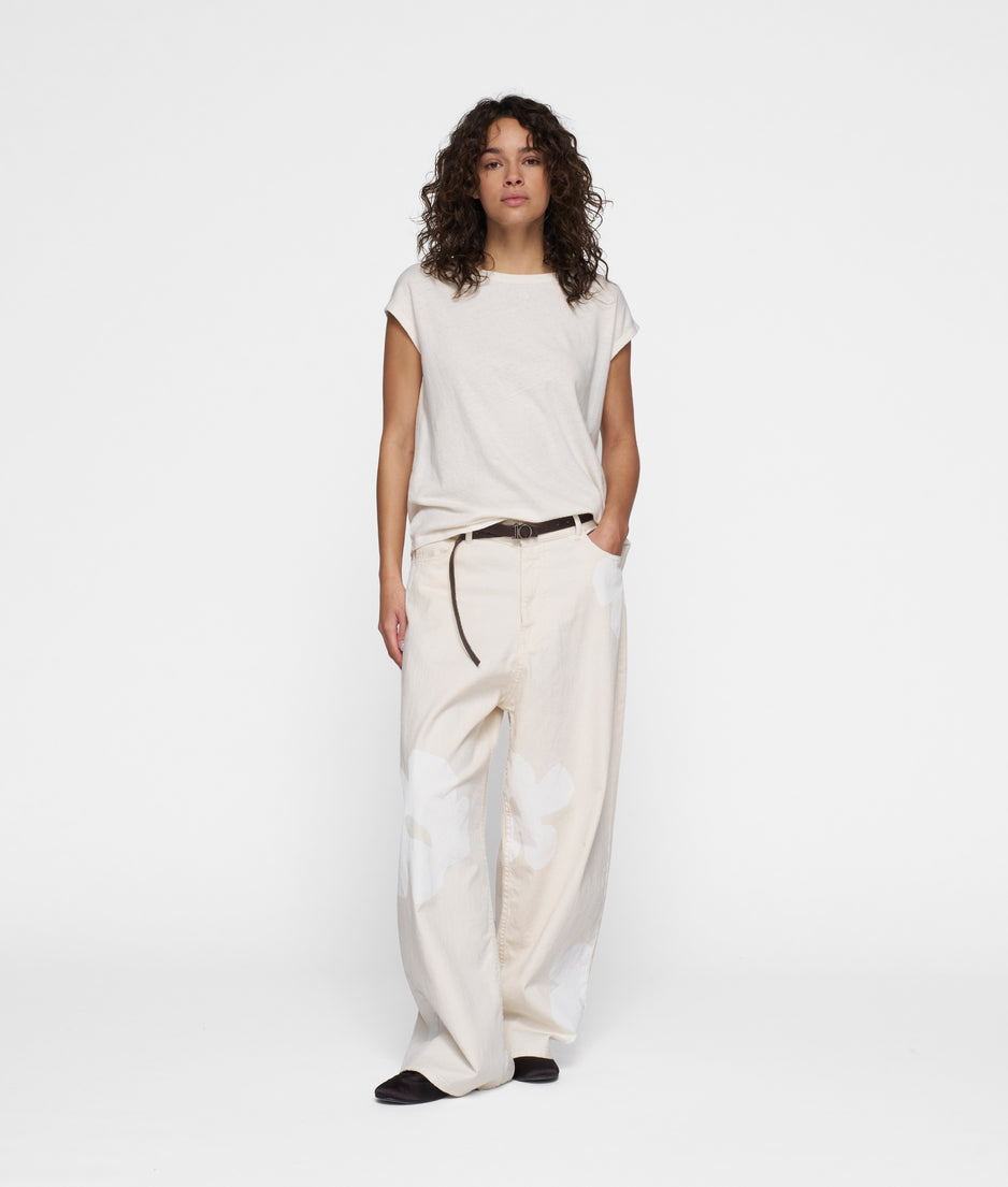 tee linen | ecru