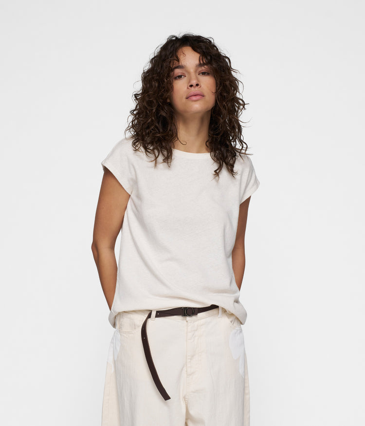 tee linen | ecru