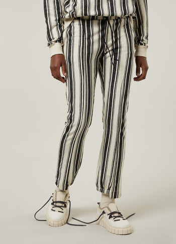 straight jogger stripes | dust