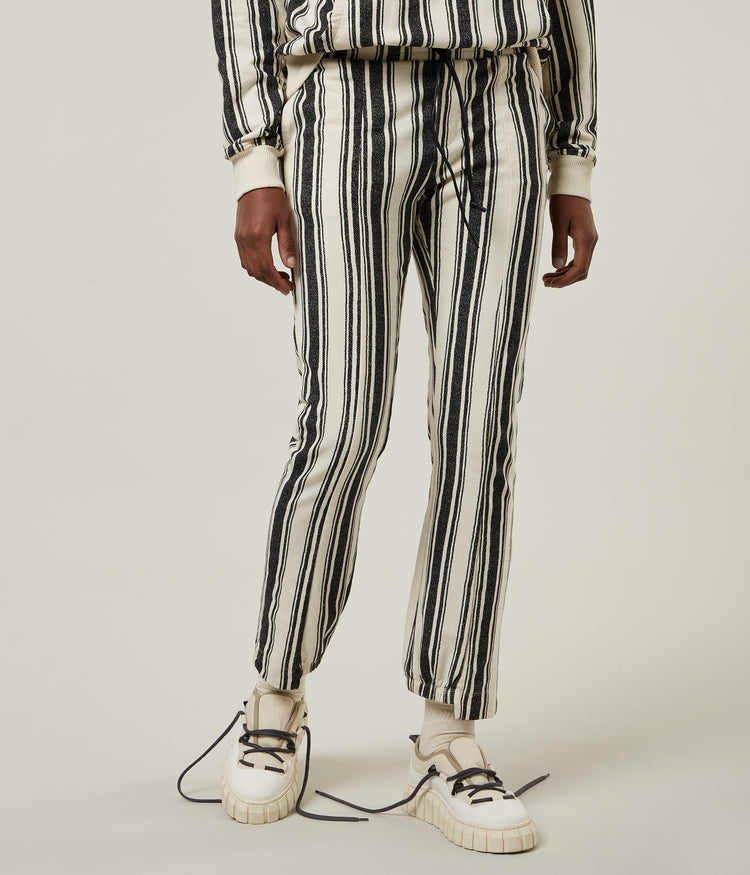 straight jogger stripes | dust