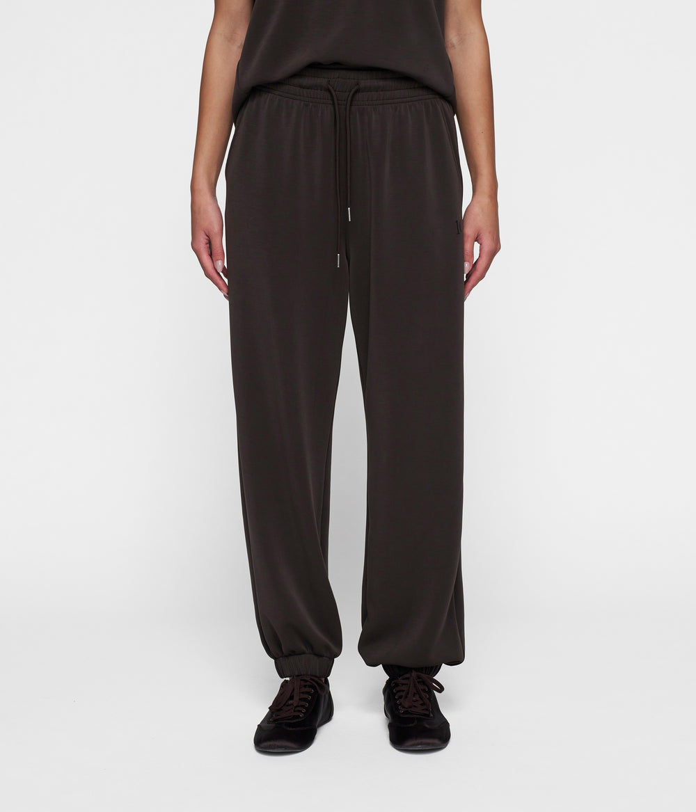 soft Bar jogger scuba | chocolate