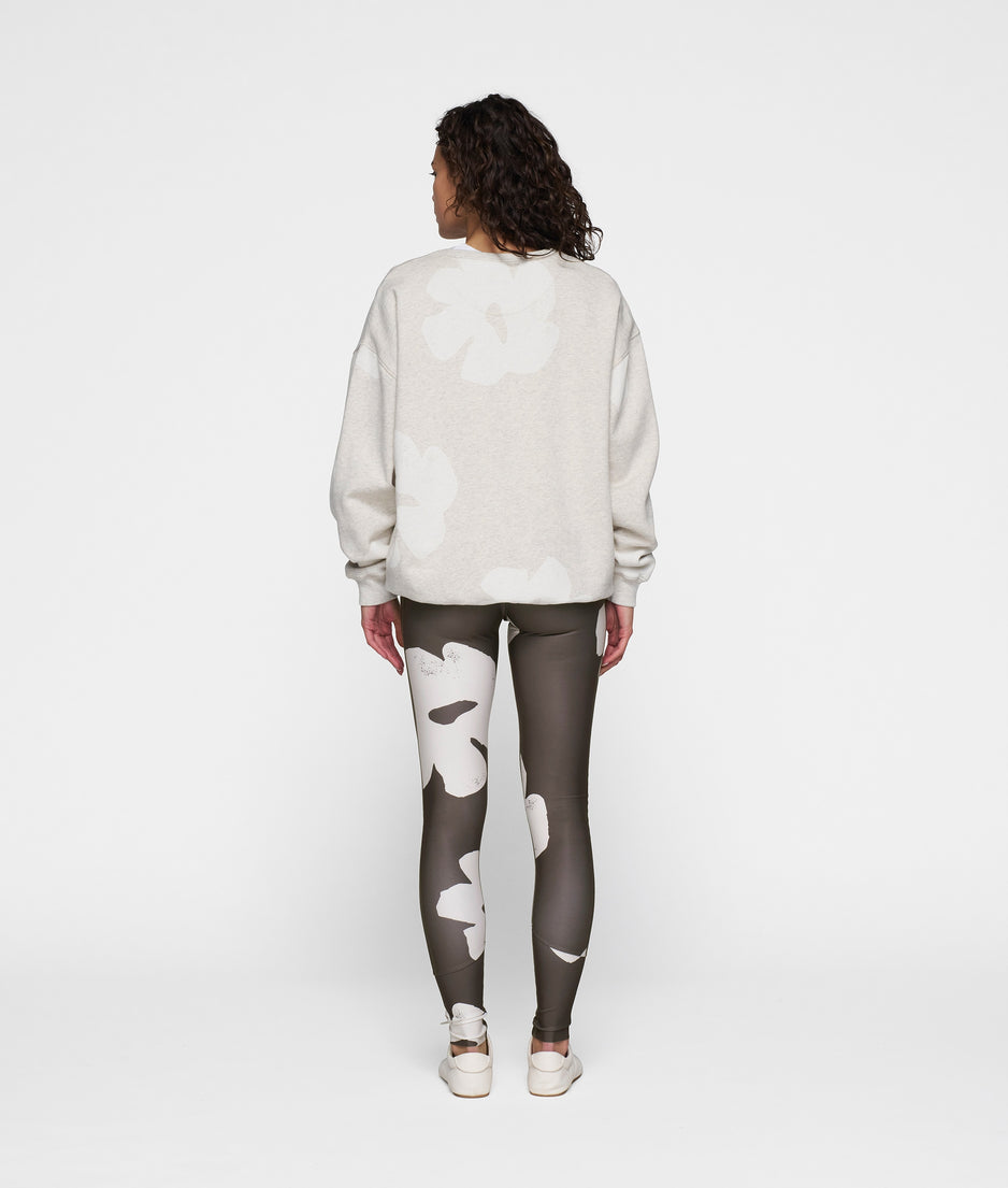 leggings flower | chocolate