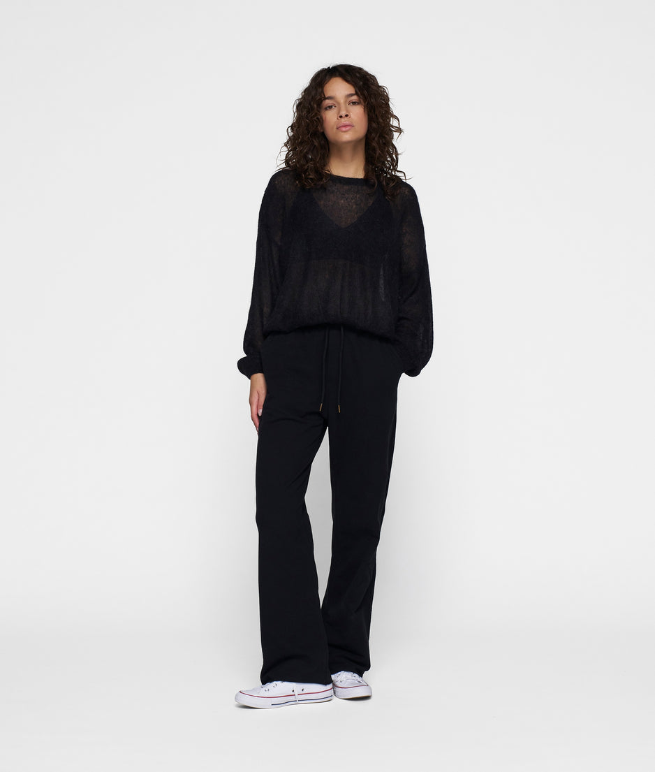 THE KNIT SWEATER | black