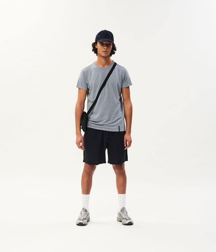 Dax linen tee | la blue