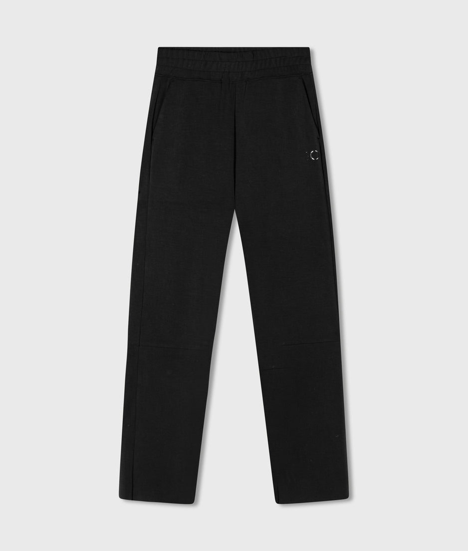 straight jogger scuba | black