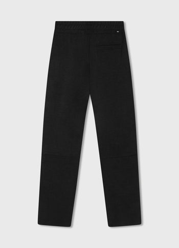 straight jogger scuba | black