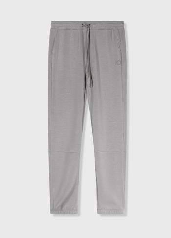 cropped jogger scuba | graphite