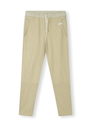 cropped jogger foil | light safari