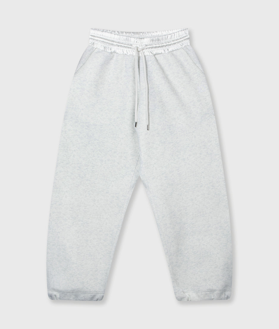 loose jogger neoprene | white melee