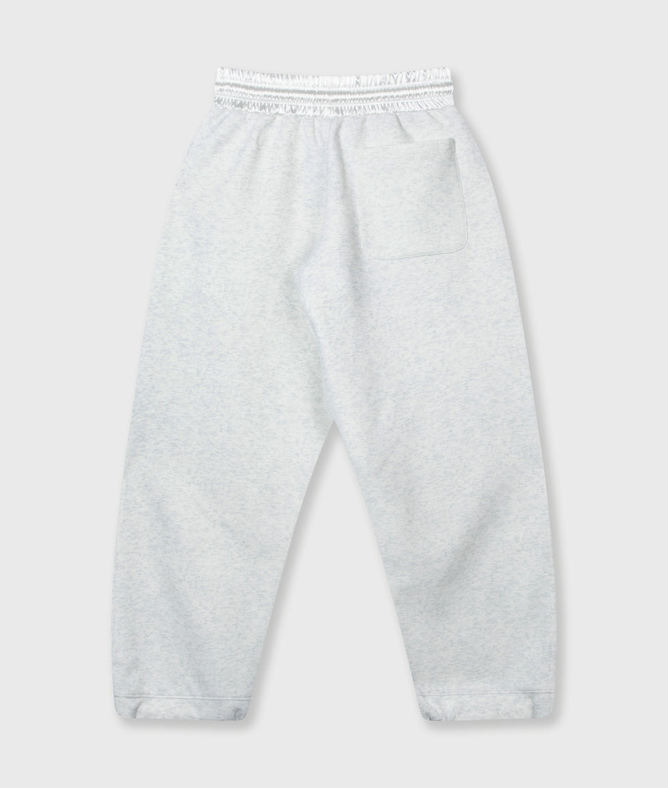 loose jogger neoprene | white melee