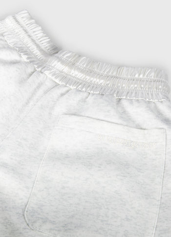 loose jogger neoprene | white melee