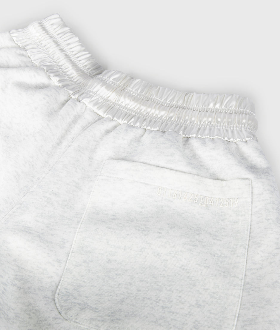 loose jogger neoprene | white melee