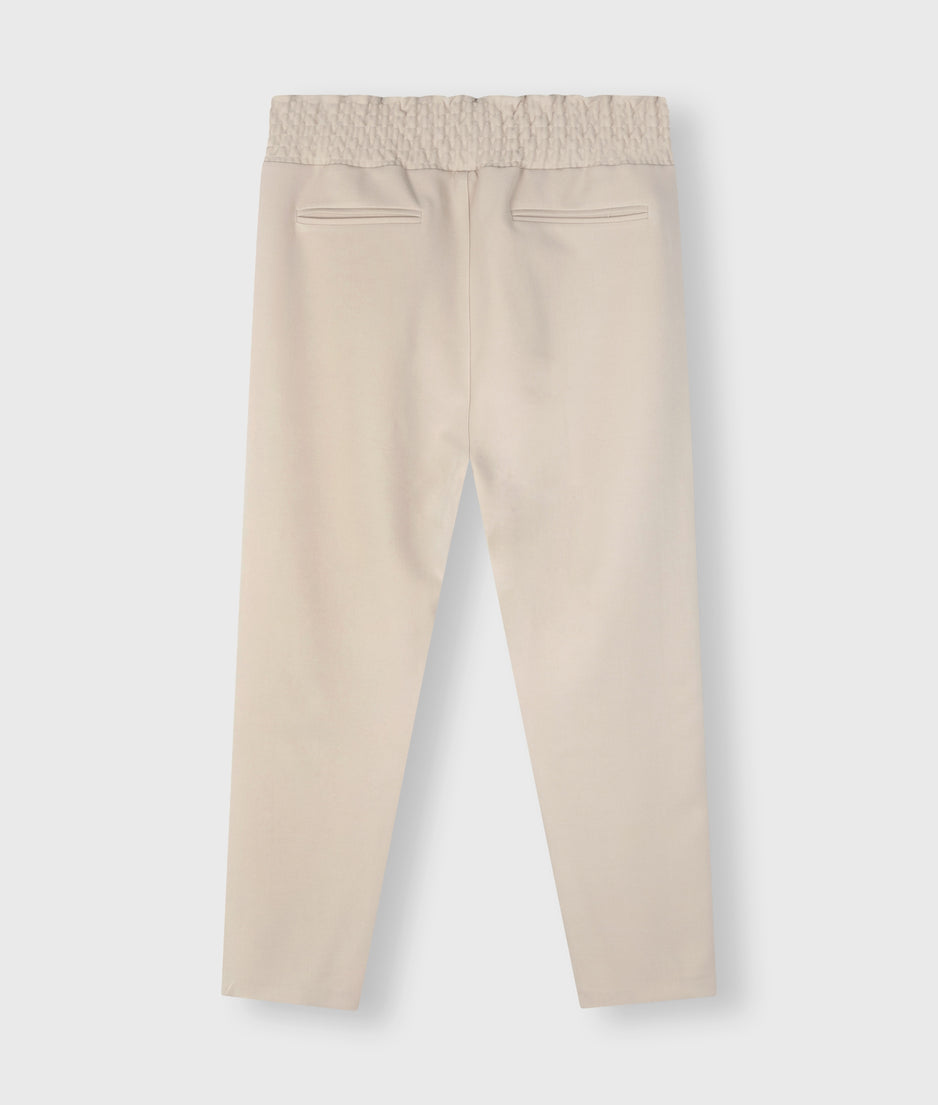 crepe pants | light safari