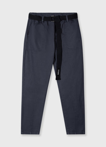 belted pants jog | yale blue