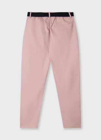 belted pants jog | raspberry