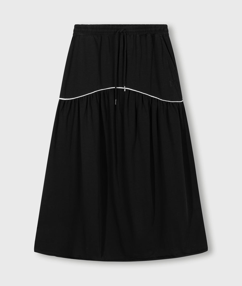 maxi skirt | black