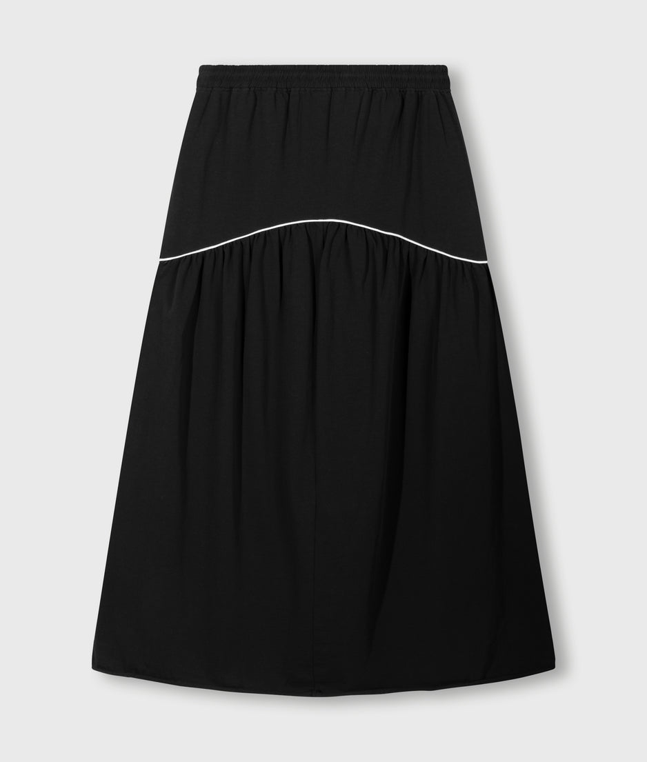 maxi skirt | black