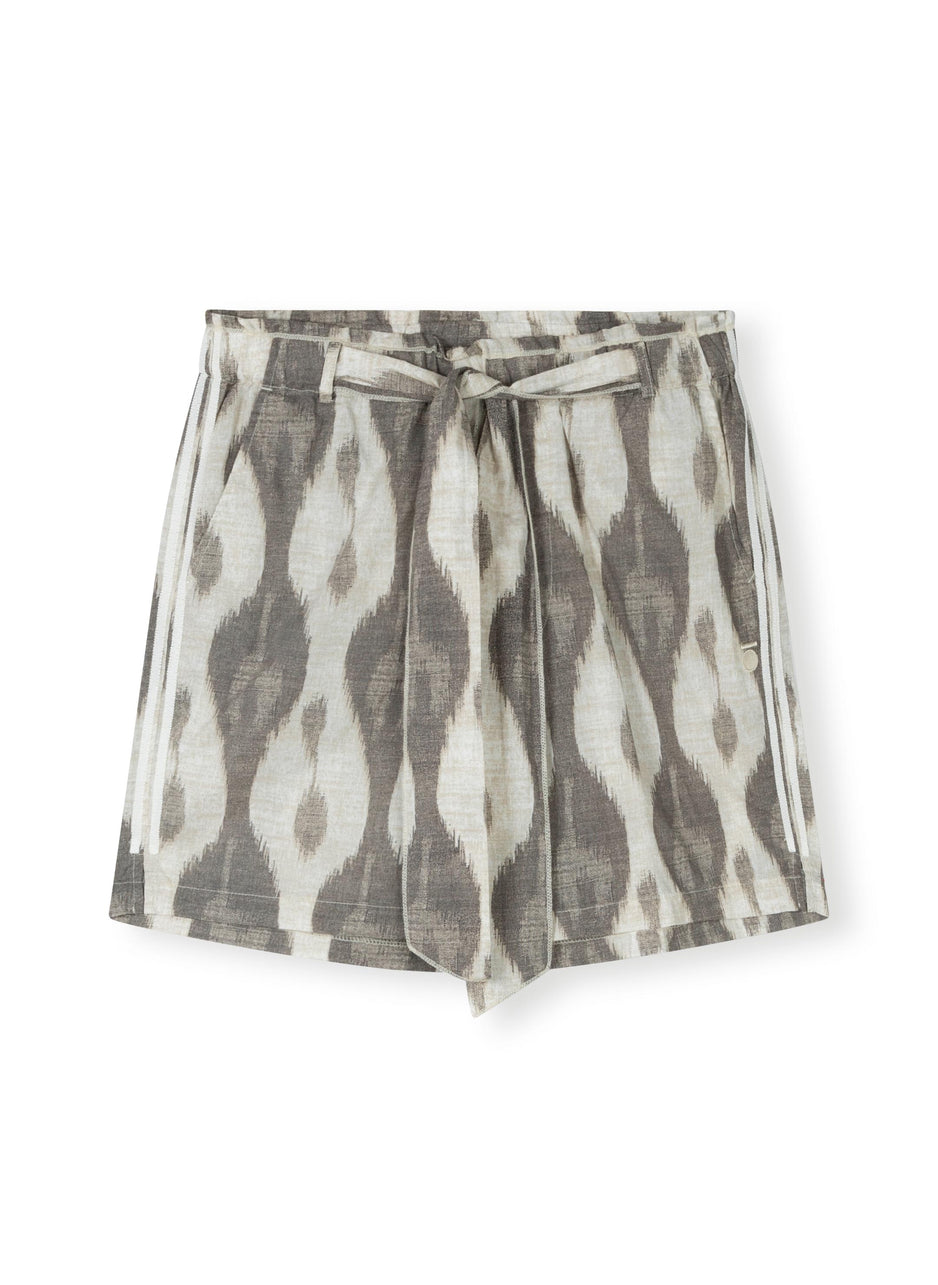 shorts ikat | ecru