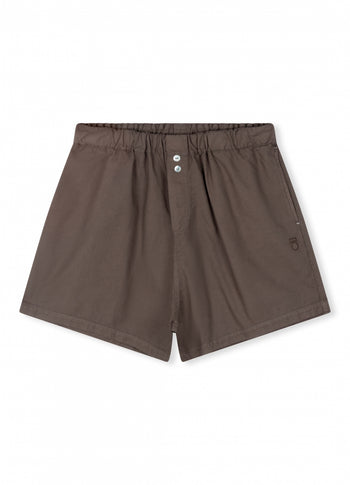 pique woven shorts | rock