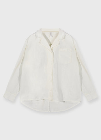 shirt linen | ecru