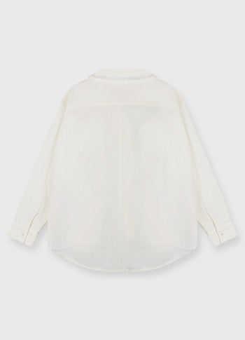 shirt linen | ecru