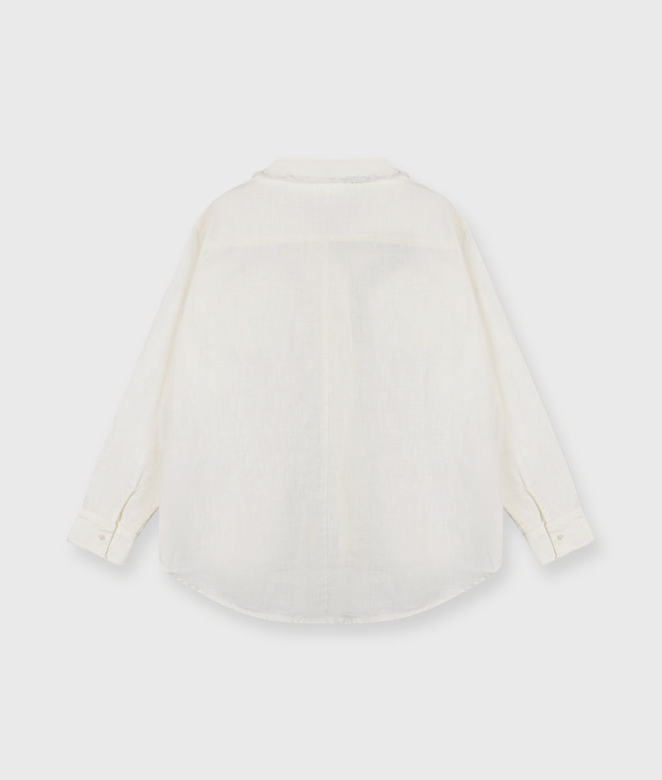 shirt linen | ecru