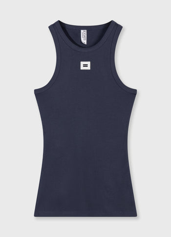 tank top rib | yale blue