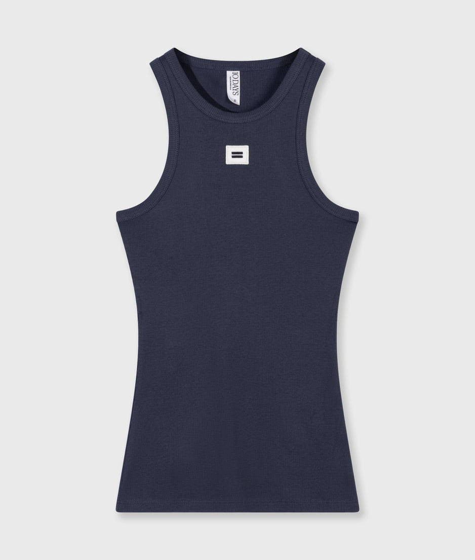 tank top rib | yale blue