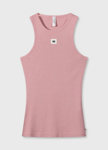 tank top rib | raspberry