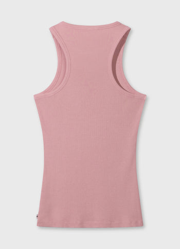 tank top rib | raspberry