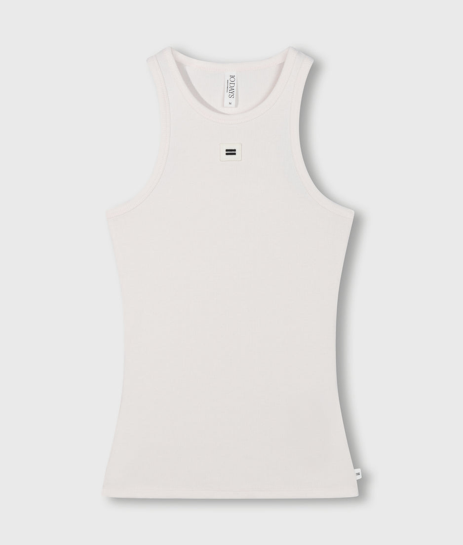 tank top rib | marshmallow