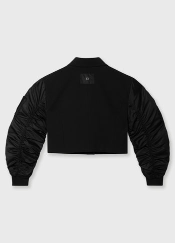 bomber blazer | black