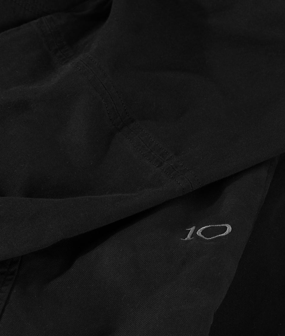 long blazer twill | black