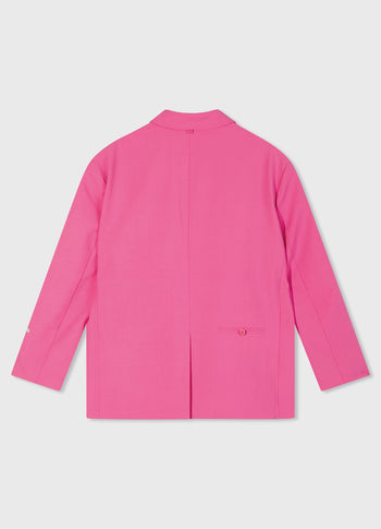 the power blazer | bright pink