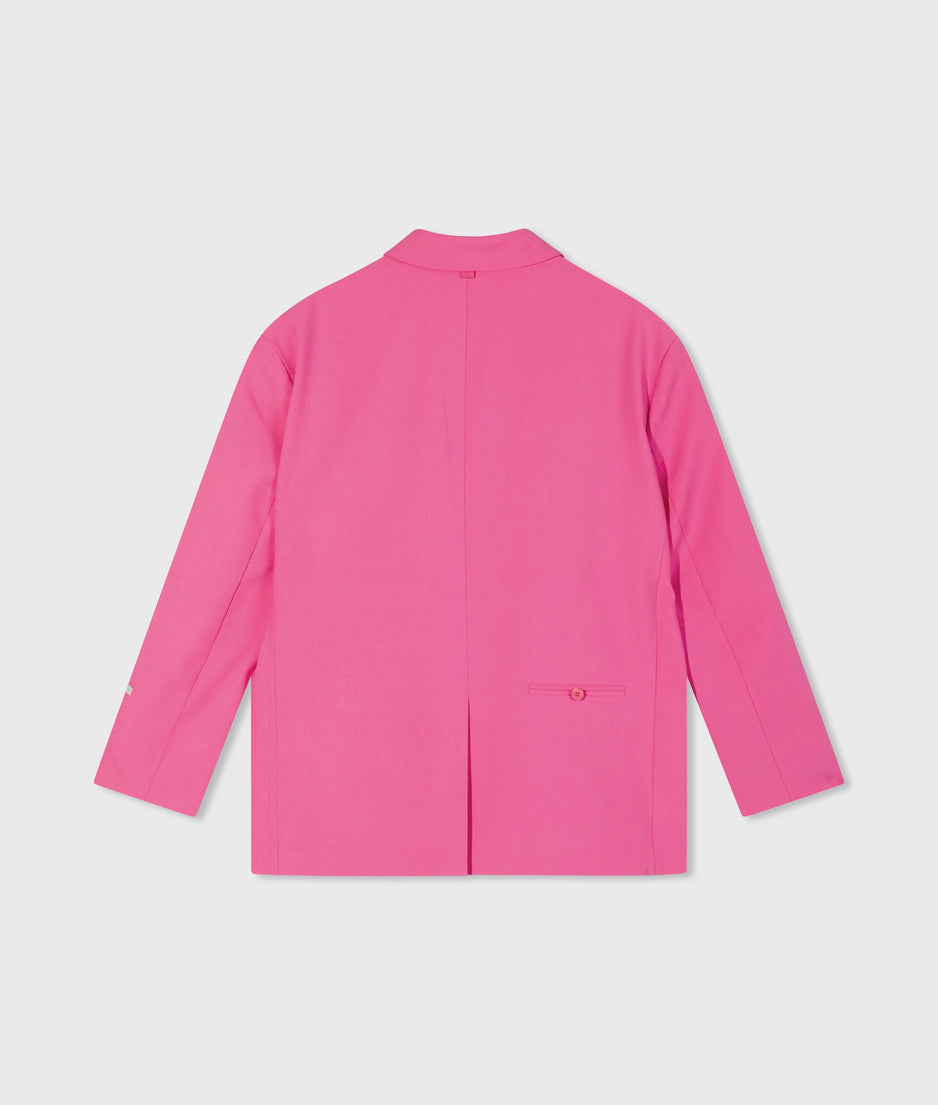 the power blazer | bright pink