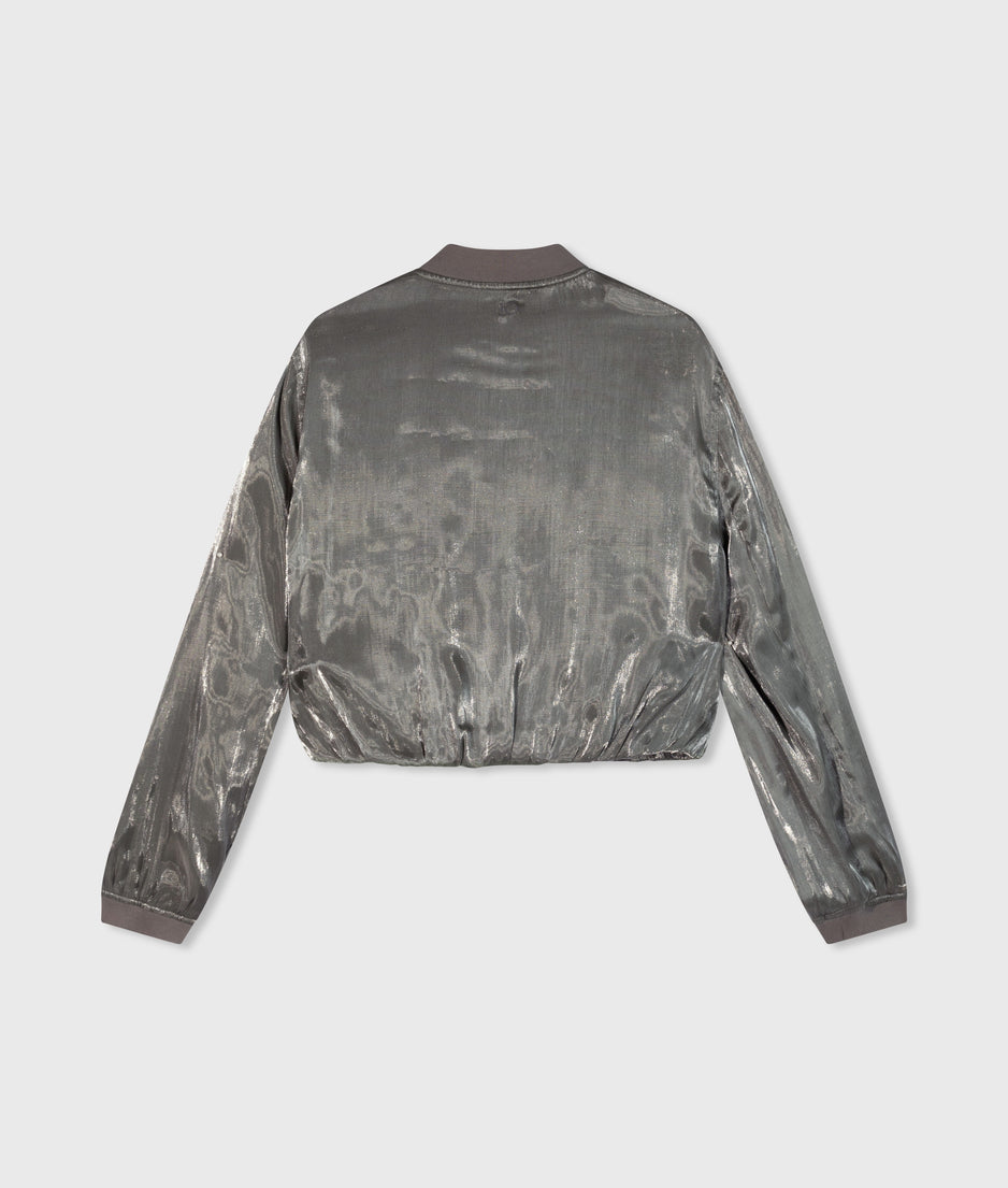 shiny bomber | silver