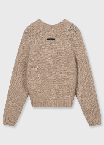 polo knit sweater | fudge