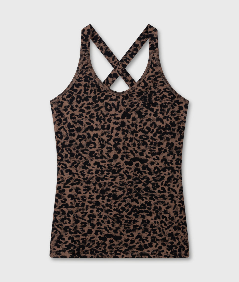 wrapper leopard | dark fudge