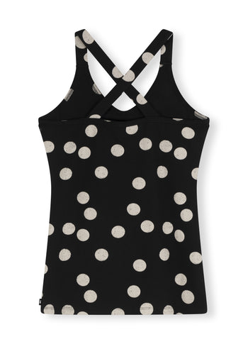 wrapper polka dot | black