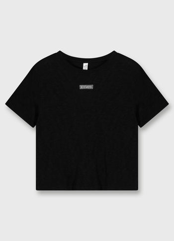 petite tee | black