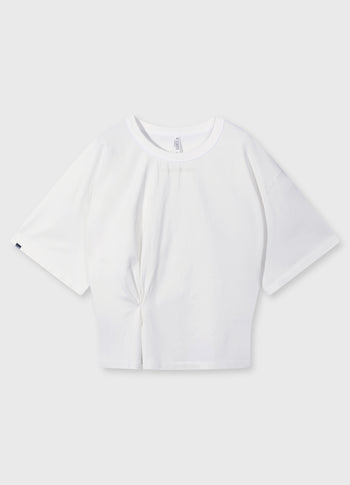 short sleeve tee smock | ecru