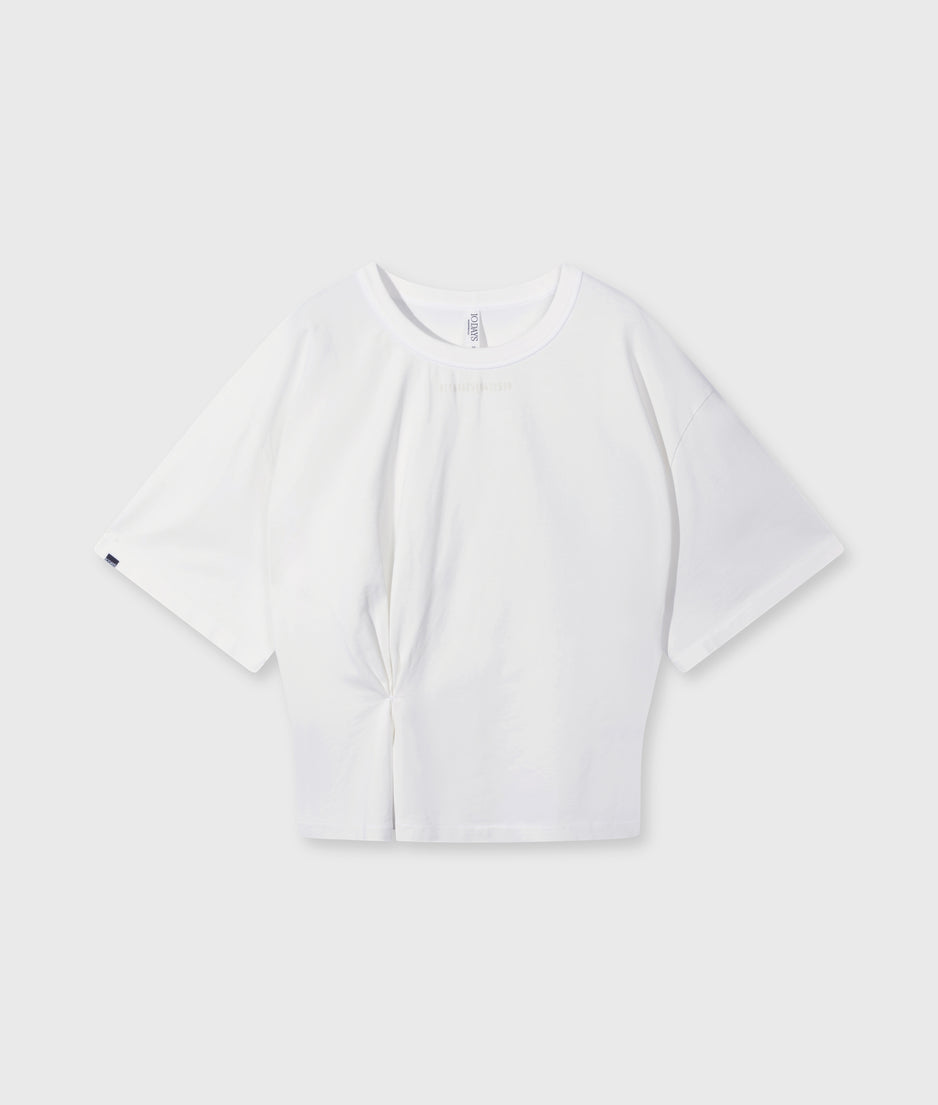 short sleeve tee smock | ecru