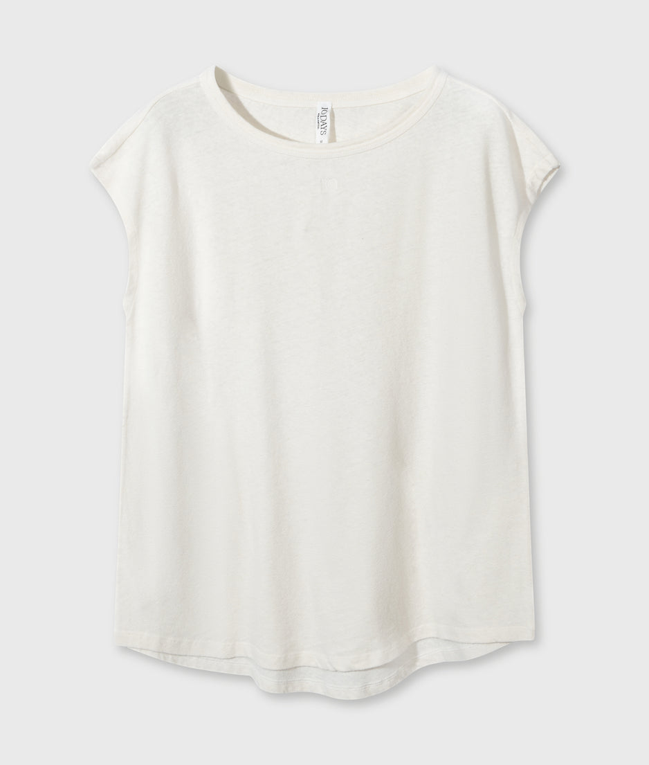 tee linen | ecru